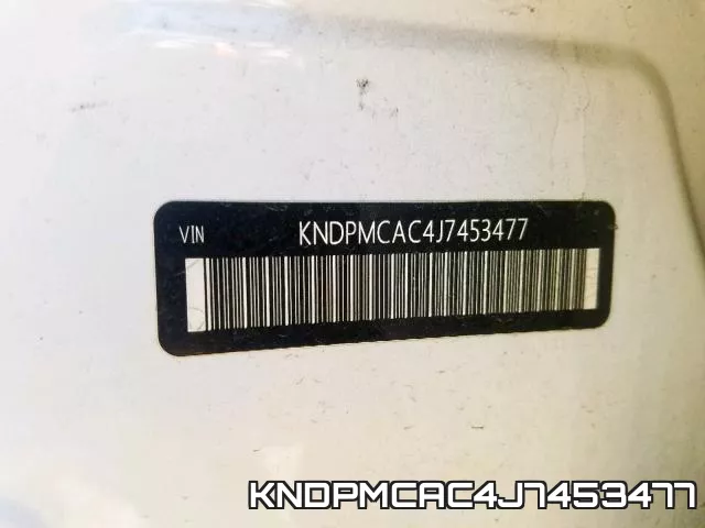 KNDPMCAC4J7453477 фото 2