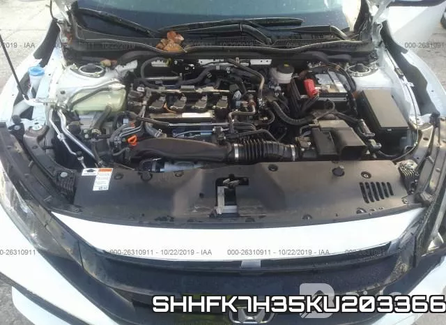 SHHFK7H35KU203366 фото 2