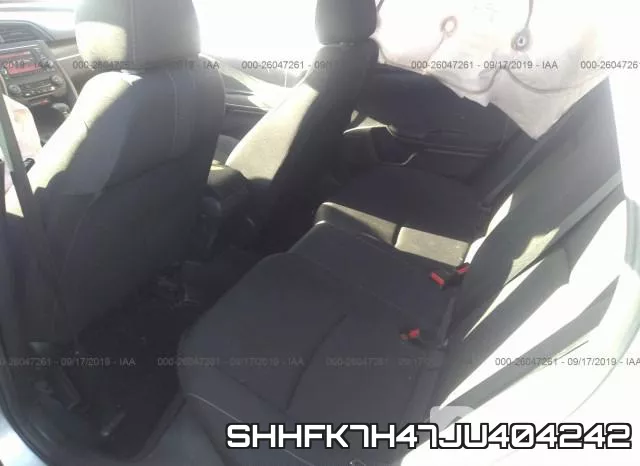 SHHFK7H47JU404242 фото 9