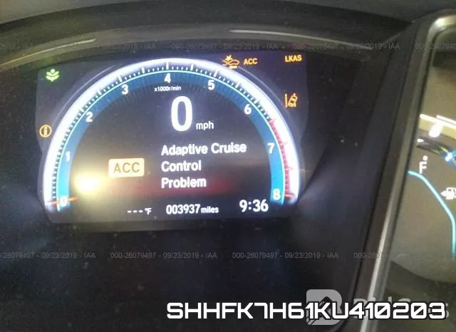 SHHFK7H61KU410203 фото 8