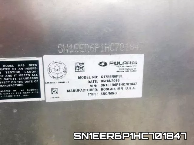 SN1EER6P1HC701847 фото 2