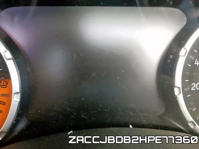 ZACCJBDB2HPE77360 фото 9