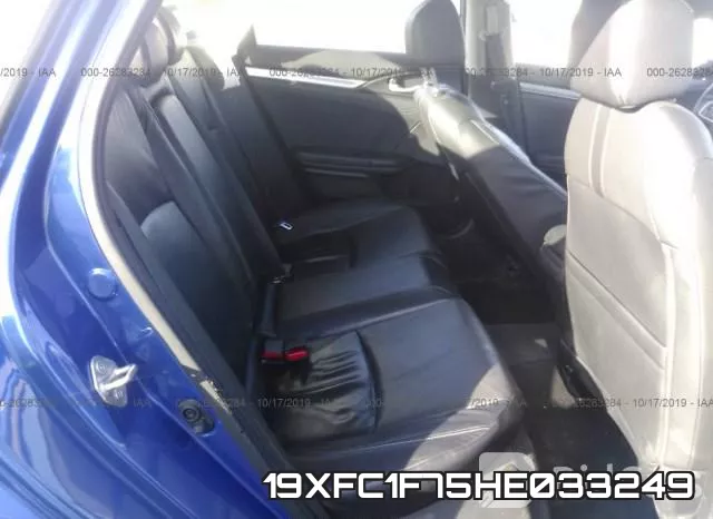 19XFC1F75HE033249 фото 9
