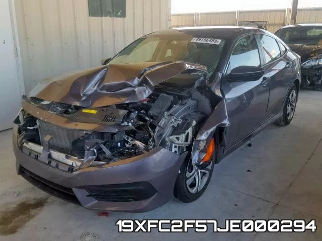 19XFC2F57JE000294 фото 3