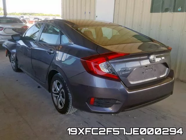 19XFC2F57JE000294 фото 4