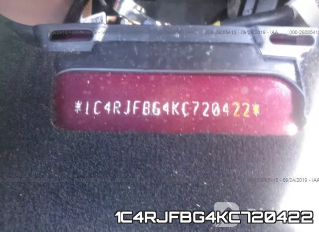 1C4RJFBG4KC720422 фото 10
