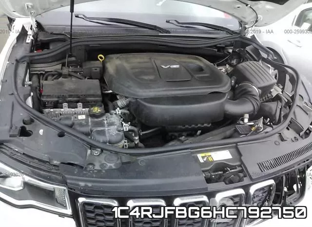 1C4RJFBG6HC792750 фото 2