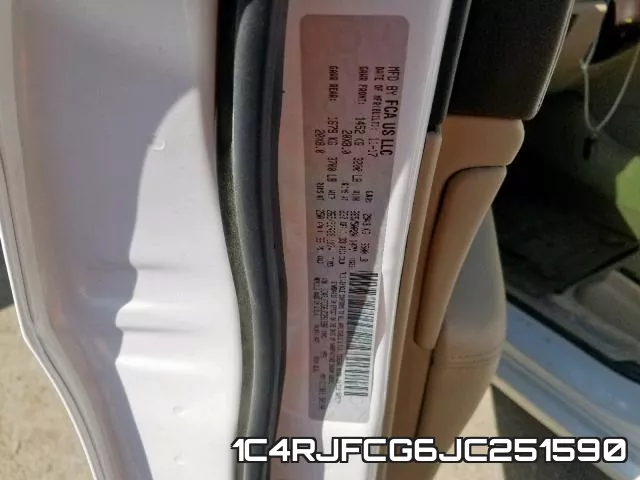 1C4RJFCG6JC251590 фото 2