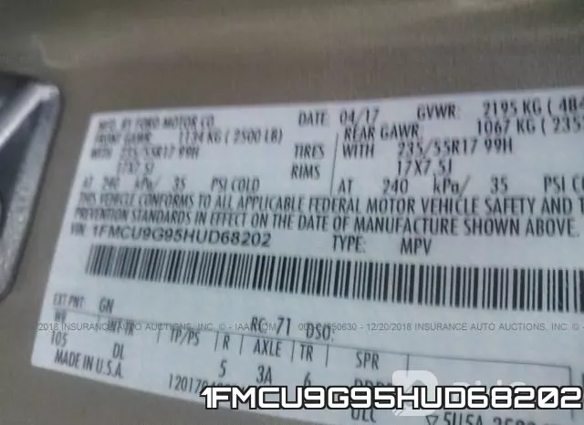 1FMCU9G95HUD68202 фото 10