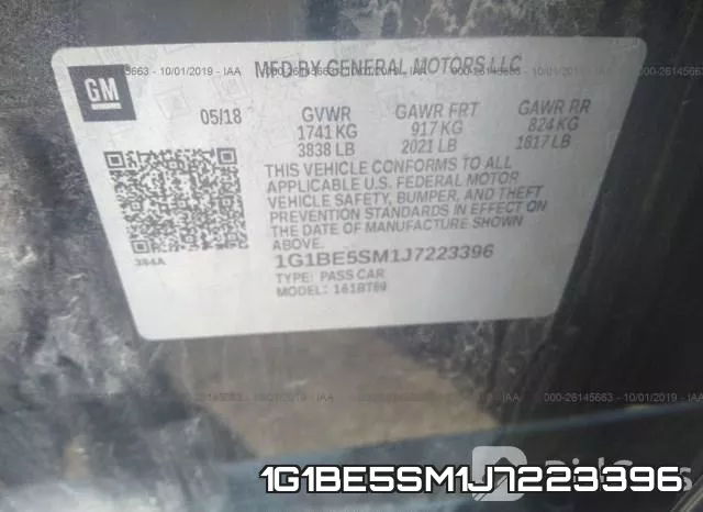1G1BE5SM1J7223396 фото 10