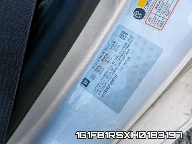 1G1FB1RSXH0183197 фото 2