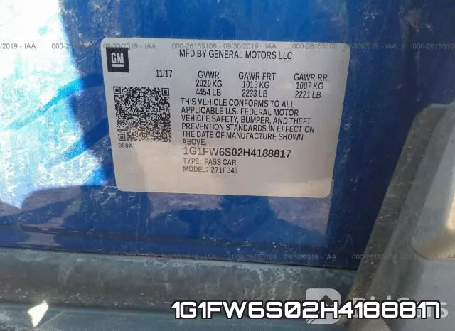 1G1FW6S02H4188817 фото 10