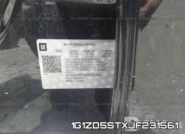 1G1ZD5STXJF231561 фото 10