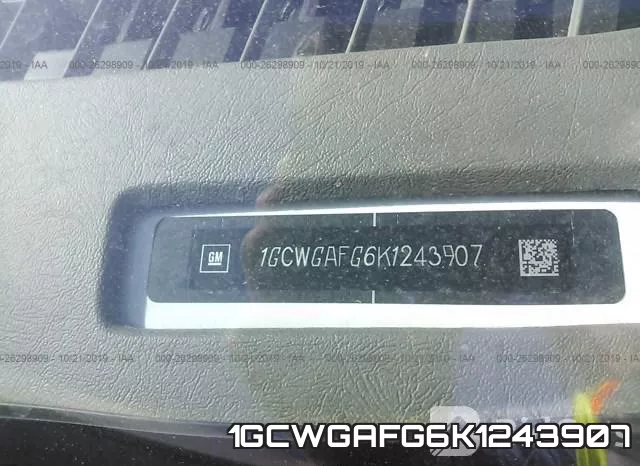 1GCWGAFG6K1243907 фото 9