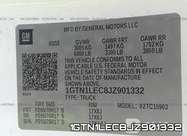 1GTN1LEC8JZ901332 фото 10