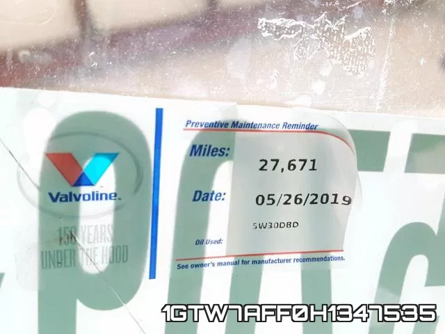 1GTW7AFF0H1347535 фото 10