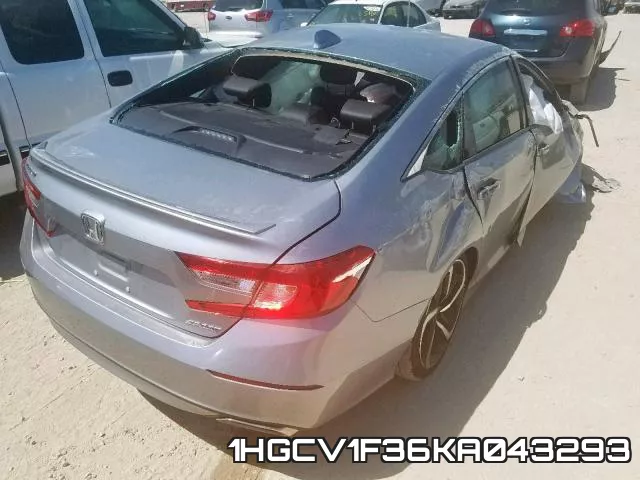 1HGCV1F36KA043293 фото 5
