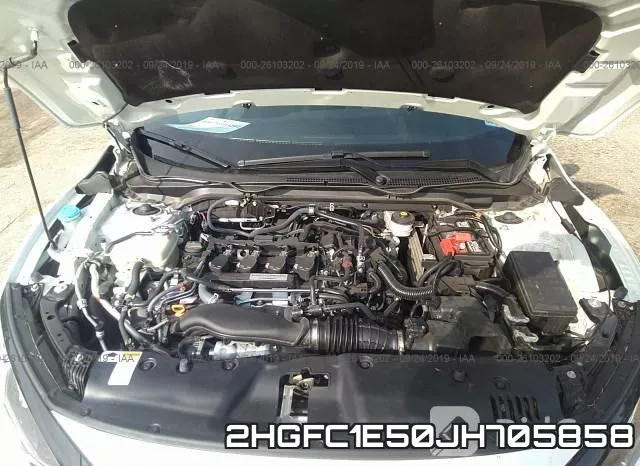 2HGFC1E50JH705858 фото 2