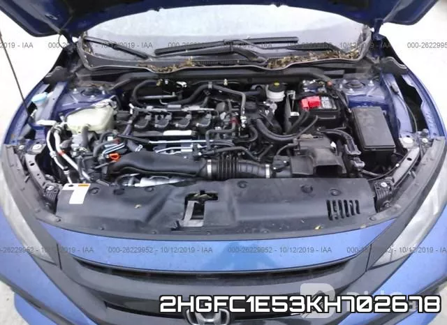 2HGFC1E53KH702678 фото 2