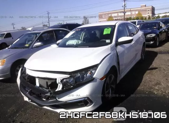 2HGFC2F68KH518706 фото 3