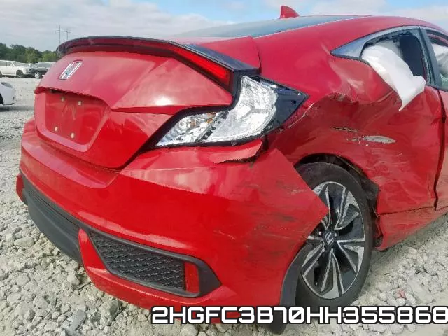 2HGFC3B70HH355868 фото 10