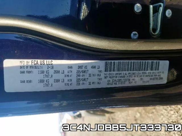 3C4NJDBB5JT333730 фото 2