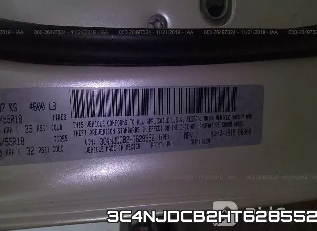 3C4NJDCB2HT628552 фото 10