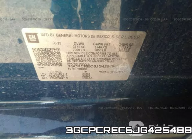 3GCPCREC6JG425488 фото 10