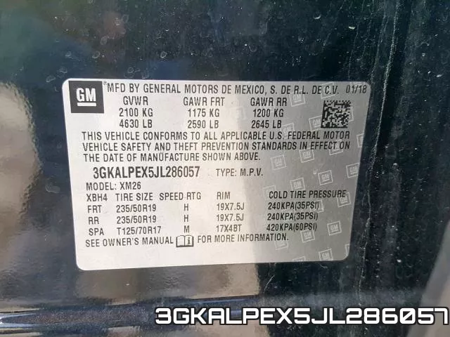 3GKALPEX5JL286057 фото 2