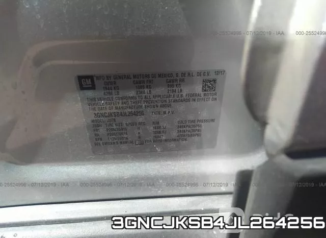 3GNCJKSB4JL264256 фото 10