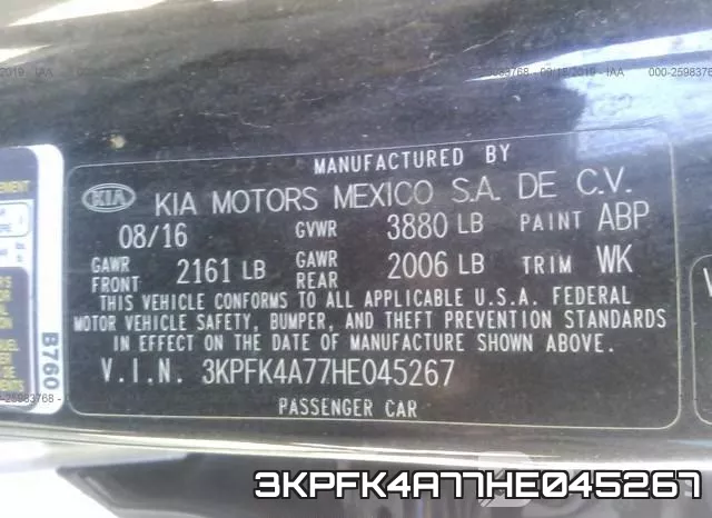 3KPFK4A77HE045267 фото 10