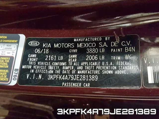 3KPFK4A79JE281389 фото 2