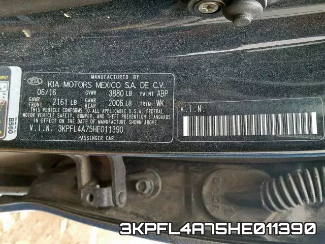 3KPFL4A75HE011390 фото 2