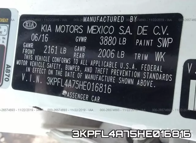 3KPFL4A75HE016816 фото 10