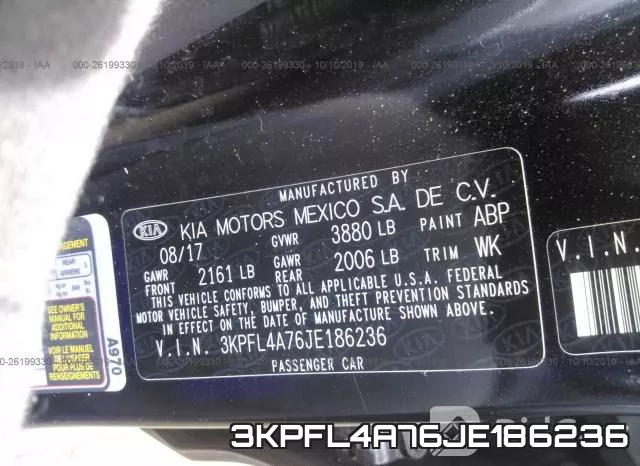 3KPFL4A76JE186236 фото 10