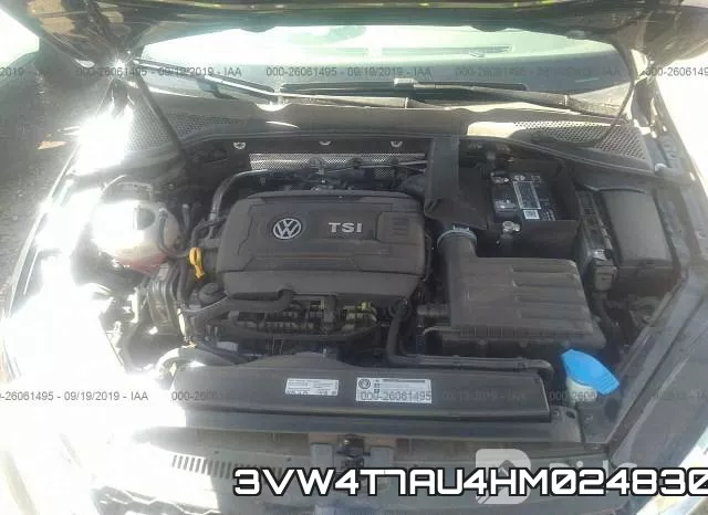 3VW4T7AU4HM024830 фото 2