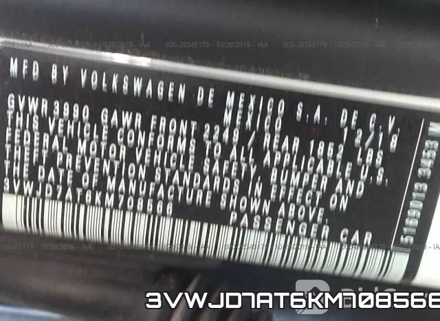 3VWJD7AT6KM708566 фото 10