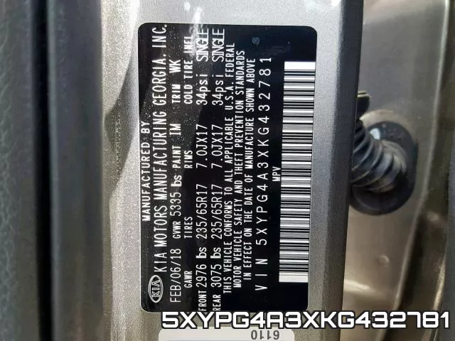 5XYPG4A3XKG432781 фото 2