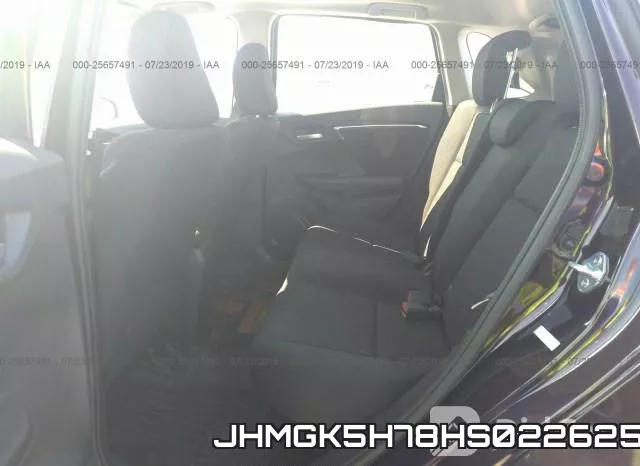 JHMGK5H78HS022625 фото 9