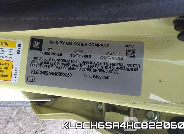 KL8CH6SA4HC822060 фото 10