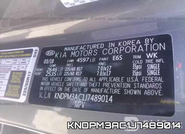 KNDPM3AC1J7489014 фото 10