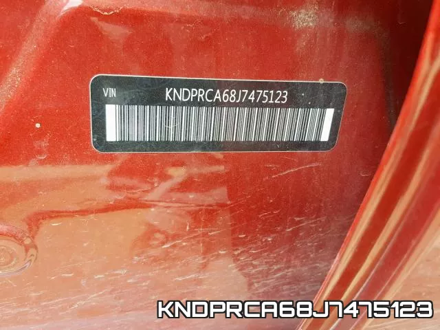 KNDPRCA68J7475123 фото 2
