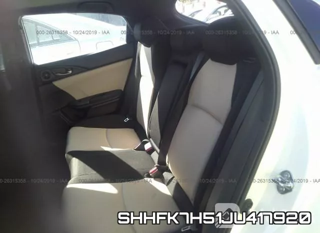 SHHFK7H51JU417920 фото 9