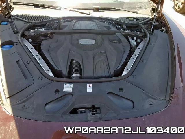 WP0AA2A72JL103400 фото 8