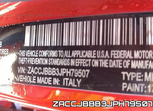 ZACCJBBB3JPH79507 фото 10