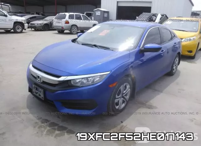 19XFC2F52HE017143 фото 3