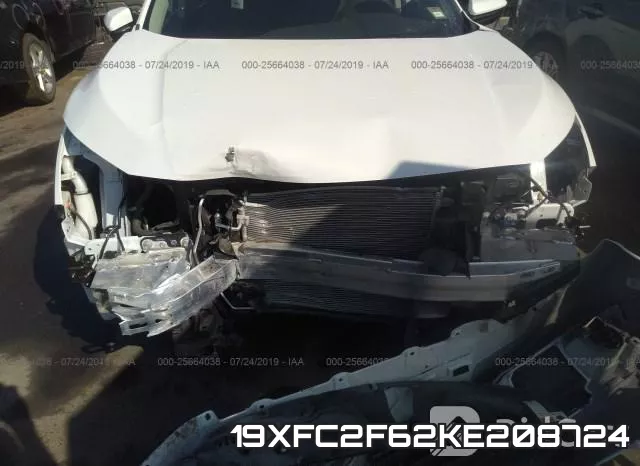 19XFC2F62KE208724 фото 7