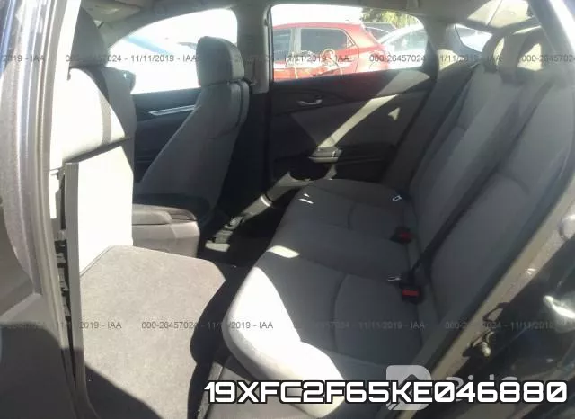 19XFC2F65KE046880 фото 8