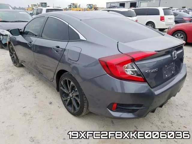 19XFC2F8XKE006036 фото 4