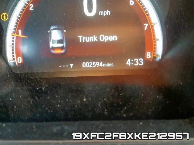 19XFC2F8XKE212957 фото 9